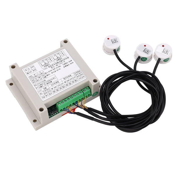 Controlador Automático De Nivel De Agua AC100 A 260V XKC C352 Sensor De ...