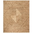 thumbnail image 2 of SAFAVIEH Organic Elihu Geometric Braided Jute Area Rug, Natural/Ivory, 8' x 10', 2 of 6
