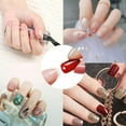 thumbnail image 3 of 20 Sheets (480Pcs) Double Sided Glue Nail Adhesive Tabs - Waterproof Breathable Transparent Nail Glue Stickers for Press on Nails, Sticky Tabs for False Nails Tips, 3 of 5
