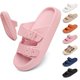 thumbnail image 1 of Pantuflas para mujer, antideslizantes, de suela gruesa, de secado rápido, muy suaves (5/6 UK), 1 of 4
