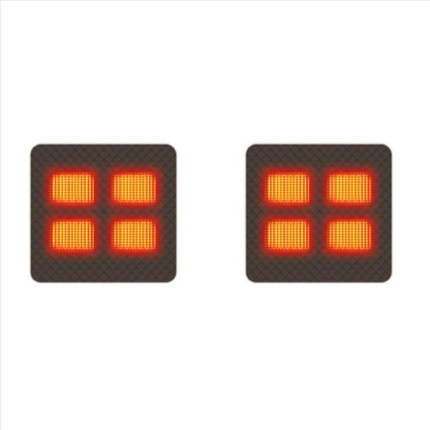 2X Suministros Cojín de Asiento Alimentado por USB Cojín de Silla con Calefacción Portátil + Control de Temperatura Inteligente para Acampar en Casa S+B
