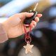 thumbnail image 5 of Uxcell 10 Pcs Clip de Resorte, Gancho de Llave de Resorte con Anillo O, Clips de Llave de Color Caramelo Multipropósito para Manualidades de Lanyard, Camping y Mochilas, Negro, 5 of 7