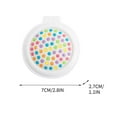 thumbnail image 2 of mtvxesu Candy Color Folding Comb Portable Solid Color Makeup Mirror Massage Comb Sale, 2 of 5
