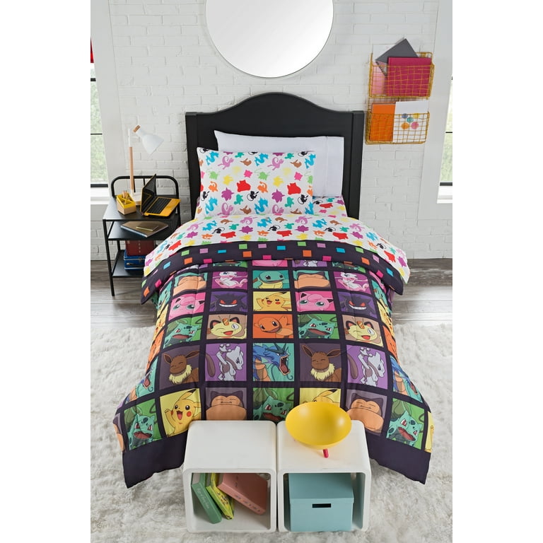 Pokemon Kanto Favorites Twin Bed in a Bag Set Shop Black Friday Deals for 2024 Walmart