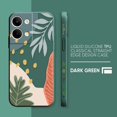 thumbnail image 3 of Case For OPPO RENO 8 7 9 6 7SE 5 4 4SE 4 3 4G 5G PRO PLUS Colour Simple Liquid Silicone Case Plants Leaf Art, 3 of 5