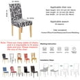 thumbnail image 2 of Chair Slipcover, Stretch Dining Chair Covers Set of 1/2/4/6, Modern Chair Slipcover Chair Covers for Dining Room, Furniture Protector for Restaurant Hotel Ceremony Wedding Banquet Party, 2 of 9