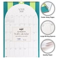 thumbnail image 3 of See It Bigger Wall Calendar, Medium (12.5" x 19.2"), Green, 15-Month: Apr 2026 - Jun 2027, 3 of 5