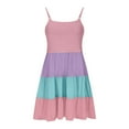 thumbnail image 7 of 4-5 Years Little Girls Dress Sleeveless Casual Twirl Dresses Print Sundress, 7 of 7