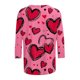 thumbnail image 5 of RKSTN Valentines 3/4 Sleeve Tops for Women Oversized Crewneck Valentine's Day Graphic Printed Short Sleeve T Shirt Womens Casual Round Neck Loose Comfy Loves Heart Print Three Quarter Sleeve Shirts, 5 of 6