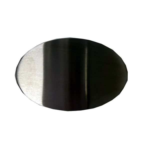 1.58 inches 40 mm Stainless Steel Oval Blank Belt Buckle