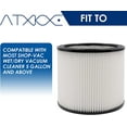 thumbnail image 5 of ATXKXE Vacuum Cleaner Filter for shopvic 90304, 90350, 90333 Wet/Dry Vacuum Cleaners (2 Pack), 5 of 5