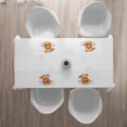thumbnail image 3 of Ambesonne Bear Place Mats Set of 4, Teddy Bear Rain Umbrella, Standard Size, Sand Brown Yellow Blue, 3 of 4