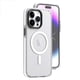 thumbnail image 2 of Funda TEKKU Matte Color para iPhone 15 PLUS Trans Blanco compatible con MagSafe, 2 of 5