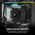thumbnail image 3 of CORSAIR VENGEANCE DDR5 RAM 32 Go (2x16 Go) 6000MHz CL30 Intel XMP iCUE Compatible Computer Memory - Black (CMK32GX5M2B6000C30), 3 of 7
