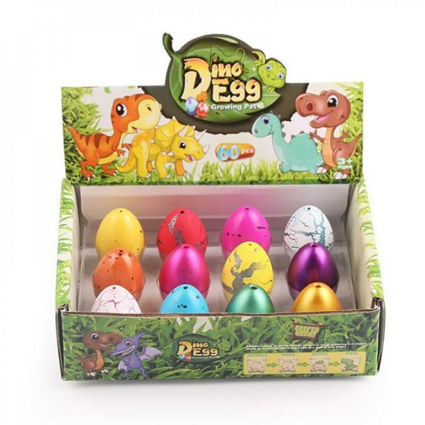 12PCS Hatching Growing Dinosaur Toys, Grow Dinosaurs Egg That Hatch in