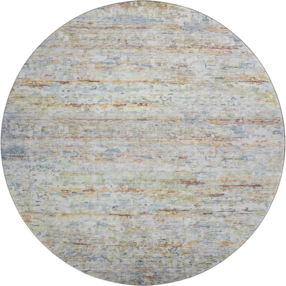 Dalyn Rugs Premium Machine Washable Mayfield AMF1127 Copper 8' x 8' Round Rug