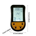 thumbnail image 3 of Electronic Digital Altimeter Multifunction LCD Backlight Mini Barometer Weather Forecast Clock Calendar For Outdoor Adventure, 3 of 9