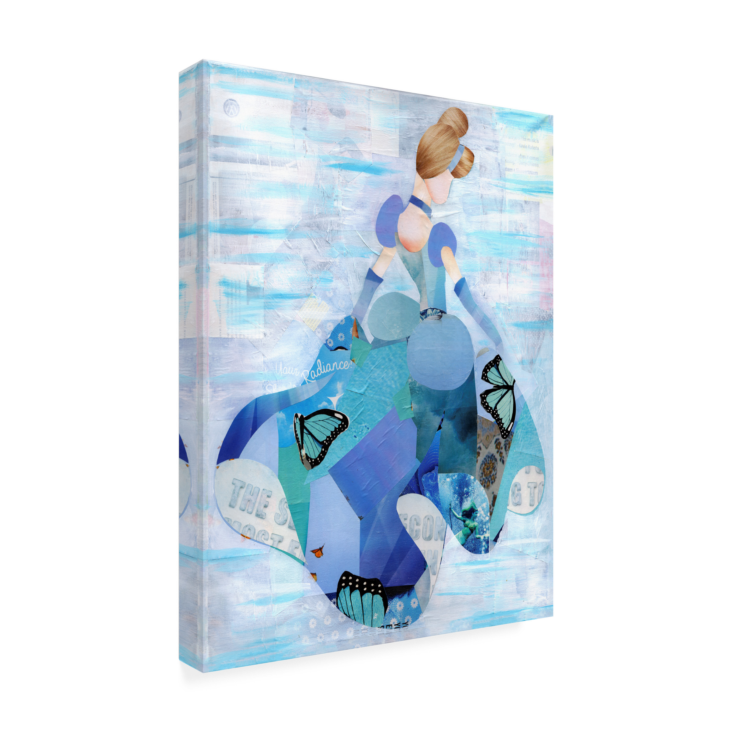 Trademark Fine Art 'Cinderella' Canvas Art by Artpoptart