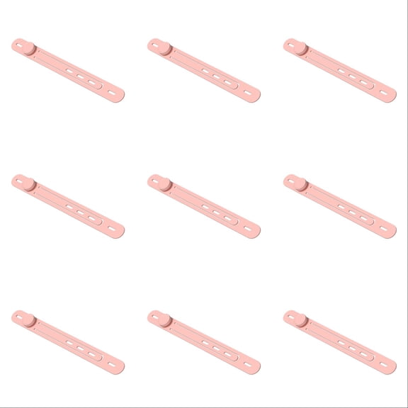 Reusable Silicone Cable Ties, 2026 Upgrade Elastic Cord Management Straps 5/10/15pc, Data Cable Organizer for Bundling Wires, Multipurpose Travel Organizer & Fastener