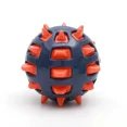 thumbnail image 3 of Pet Dog Chew Toy 12cm Dog ball TPR Spikes Molar Cleaning Tooth Funny Toy Indestructible Interactive Toy Products Pet Supplies (Blue), 3 of 7