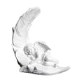 thumbnail image 1 of Cherub Statue Ange Statue Collection de Statuettes Blanc Sculpture Décorative d'Ange Gauche, 1 of 9