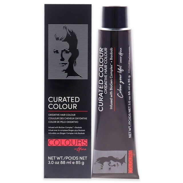 Tinte para cabello unisex Curated Colour - 6.11-6BB Dark Cool Blonde de Colours By Gina - Tinte para cabello de 3 oz