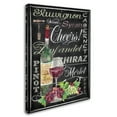 thumbnail image 2 of Trademark Fine Art 'Cheers Wine Art 1' Canvas Art by Jean Plout, 2 of 3