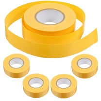 SEWCHICS Construction Tape Flagging Tape for Workers Yellow Marking Construction Sites 5pcs