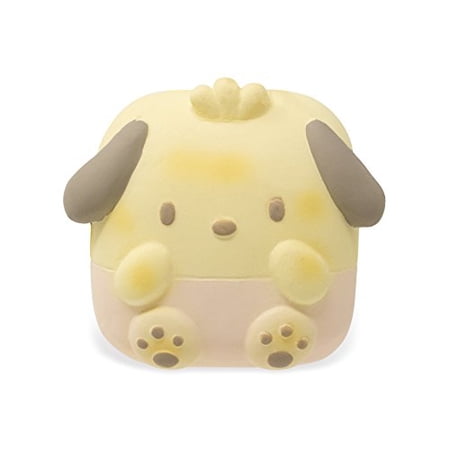 Sanrio Hello Kitty & Friends Sweet Roll Slow Rising Squishy Toy (Pochacco) for Birthday Gifts, Party Favors, Stress Balls, Play at Home & Relieve Stress with Kawaii Squishies for Kids, Girls, Boys