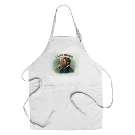 - Fellow Citizens Brand Cigar Box Label (Cotton/Polyester Chef's Apron)