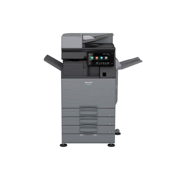 Restored Sharp BP-70M65 Monochrome Laser Multifunction Printer Copier Scanner, 65 PPM