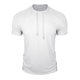 thumbnail image 1 of Mens Casual Manga Corta Botón Abajo Camisas Cuello Redondo Sólida Camisa de Parche para Al Aire Libre, Casual, Uso Diario, 1 of 7