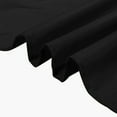thumbnail image 4 of BalsaCircle 70 x 70 in Black Premium Polyester Square Tablecloth Party Events Reception Decorations Supplies, 4 of 8