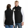 thumbnail image 4 of REORIAFEE Heating Vest Unisex Outdoor Warm with 9 Heating Zones Electric Heated Coat without Power Bank Battery Not Included Heating Jacket Black XXXXXL, 4 of 7