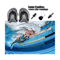 thumbnail image 2 of "Aletas De Natación/paleta De Mano/paletas Para Natación Belug, Negro ", 2 of 5