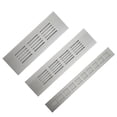 thumbnail image 3 of 50mm Aluminium Rectangular Cabinet Wardrobe Air Vent Grille Ventilation-Cover, 3 of 8