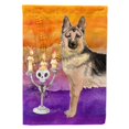 thumbnail image 1 of Carolines Treasures CK3217GF Hallween German Shepherd Garden Size Flag, 1 of 3