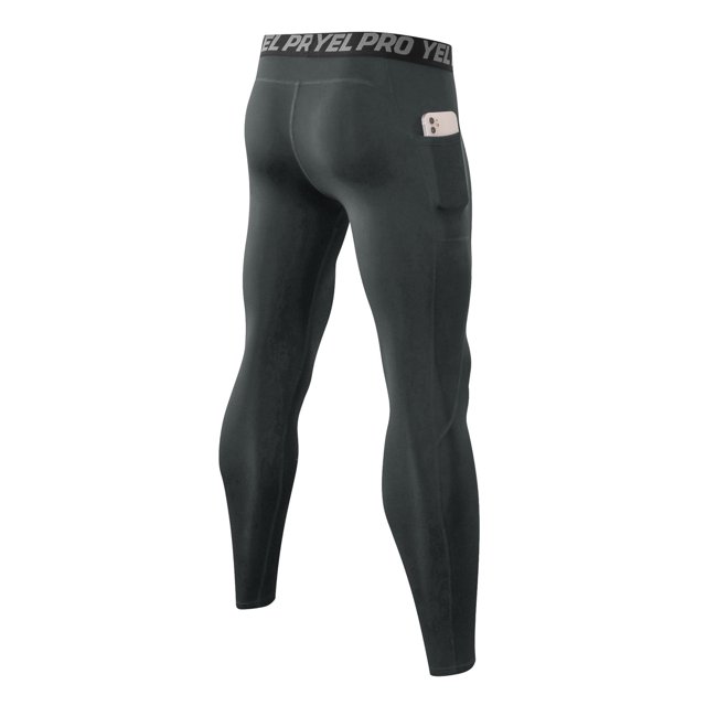 Mallas para correr para hombre, pantalones deportivos elásticos, más pantalones de entrenamiento de fondo de terciopelo Pompotops oipoqjl23184