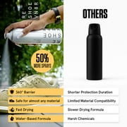 RESHOEVN8R Shoe Protector Spray Waterproof and Stain Repellent Sneaker Protector Spray for Suede Nubuck Canvas and Mesh Quick Dry Water Repellent Spray for Shoes Boots and White Sneakers 6.5oz