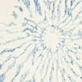 thumbnail image 4 of SAFAVIEH Bella Goran Abstract Bursting High-Low Wool Area Rug, Dark Blue/Ivory, 2'6" x 4', 4 of 4