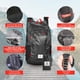thumbnail image 2 of Mochila de Nylon 24 litros Negra Ultra compacta 4Monster 4Monster T-CDB-B, 2 of 3