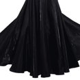 thumbnail image 4 of Túnica de vampiro de brujería para adulto, capa larga con capucha, disfraz de cosplay para fiesta de Halloween, color negro, capas medievales, ¡muy popular en 2024!, 4 of 6