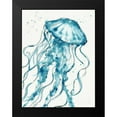 thumbnail image 2 of Tavoletti, Anne 15x18 Black Modern Framed Museum Art Print Titled - Deep Sea X v2 Teal, 2 of 5