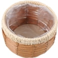 thumbnail image 3 of MasteelfCA Woven Planter Basket Natural Handwoven Plant Pot Container Farmhouse Planter Rattan Basket, 3 of 9