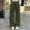Army Green, variant on Sevevn Women's Fall Solid Loose-Fit Wide-Leg Sweatpants, Comfortable Athletic Outdoor Casual Pants with Side Pockets