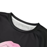 Anime Demon Slayer Kimetsu No Yaiba Kanroji Mitsuri Cosplay Costume Women 3D Print Summer T-Shirt