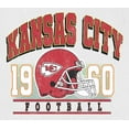 thumbnail image 2 of NFL Kansas City Chiefs Football Field White Small Crew Fleece, 2 of 4