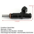 thumbnail image 3 of 6x Fuel Injectors For BMW 2006-2012 128i 328i X3 X5 Z4 525i 2.0/2.5/3.0L 7531634, 3 of 7