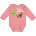 thumbnail image 3 of Inktastic Mimi Little Monkey Grandchild Gift Boys or Girls Long Sleeve Baby Bodysuit, 3 of 5