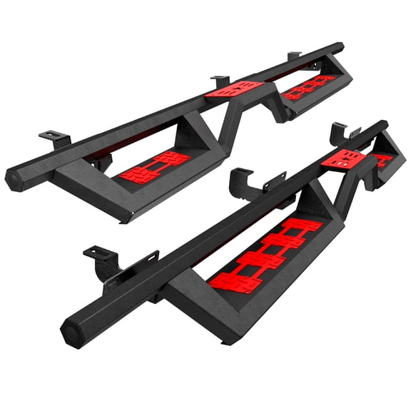 Jopath Two-Color Running Boards For 07-18 Unlimited 4 Door,Side Steps